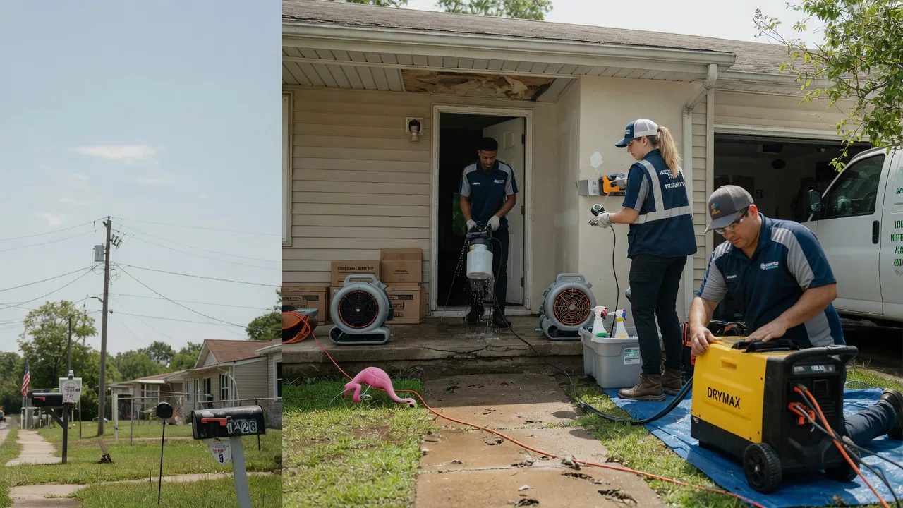 Storm Damage Water Removal in Hollis, OK near me